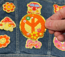 Load image into Gallery viewer, Peace fuzzy Applique Patches
