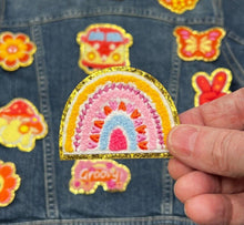 Load image into Gallery viewer, Peace fuzzy Applique Patches