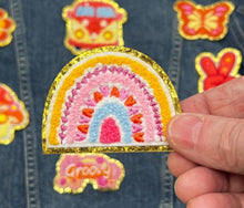 Load image into Gallery viewer, Peace fuzzy Applique Patches