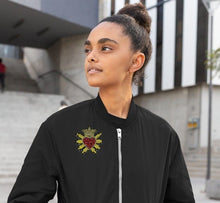 Load image into Gallery viewer, Crystal Rhinestone and Embroidered Love Heart Crown Applique Patch