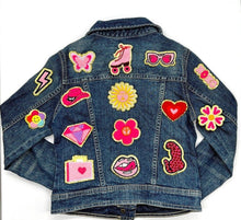 Load image into Gallery viewer, Pink fuzzy Applique Patches