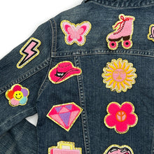 Load image into Gallery viewer, Pink fuzzy Applique Patches