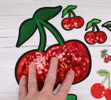 Load image into Gallery viewer, Cherry Applique Patches