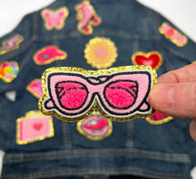 Load image into Gallery viewer, Pink fuzzy Applique Patches