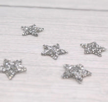 Load image into Gallery viewer, 5 Piece Rhinestone Sparkle Star Applique Patches