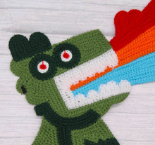 Load image into Gallery viewer, Large Dragon Dinosaur Children's Applique Patch