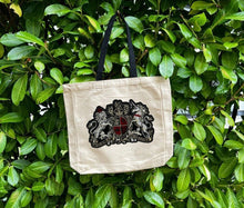 Load image into Gallery viewer, Tote with Coat of Arms 12 or 5 oz Shopping Bag