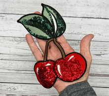 Load image into Gallery viewer, Cherry Applique Patches