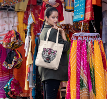 Load image into Gallery viewer, Tote Tiger 12 or 5 oz Shopping Bag