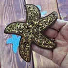 Load image into Gallery viewer, Delicate Starfish Embroidery Applique Patch