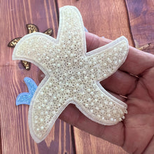 Load image into Gallery viewer, Delicate Starfish Embroidery Applique Patch