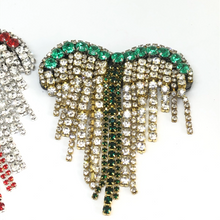 Load image into Gallery viewer, Love Heart Crystal  Applique Patch