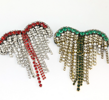 Load image into Gallery viewer, Love Heart Crystal  Applique Patch