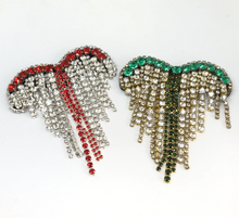 Load image into Gallery viewer, Love Heart Crystal  Applique Patch