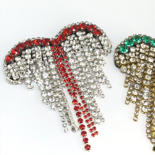 Load image into Gallery viewer, Love Heart Crystal  Applique Patch