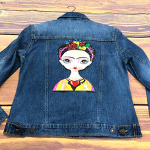 Load image into Gallery viewer, Frida Kahlo Embroidery & Sequins  Applique Patch