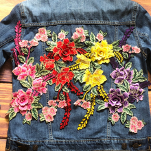 Load image into Gallery viewer, Beautiful Large Flower Appliqué Patch