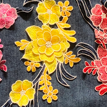Load image into Gallery viewer, Beautiful Large Flower Appliqué Patch