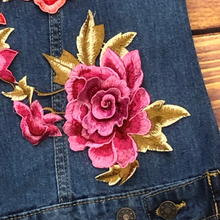 Load image into Gallery viewer, Beautiful Large Flower Appliqué Patch