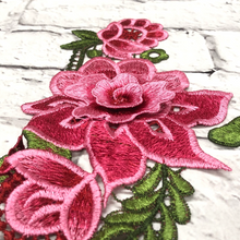 Load image into Gallery viewer, Beautiful Large Flower Appliqué Patch