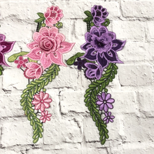 Load image into Gallery viewer, Beautiful Large Flower Appliqué Patch