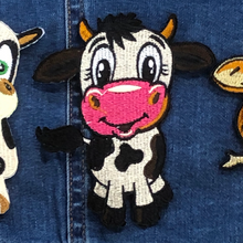 Load image into Gallery viewer, Baby Cow Patch Children's Applique Patch