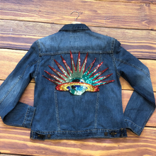 Load image into Gallery viewer, Planet Moon UFO Sequin Applique Patch