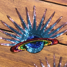 Load image into Gallery viewer, Planet Moon UFO Sequin Applique Patch