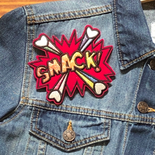 Load image into Gallery viewer, Pow Pop Art Comic Cool Embroidered Applique Patch of 6 Pieces