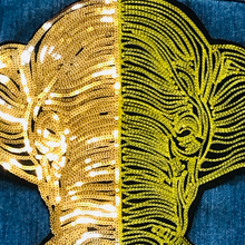 Load image into Gallery viewer, Elephant Applique Patch