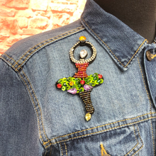 Load image into Gallery viewer, Ballerina Ballet Dancer Applique Patch