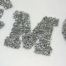 Load image into Gallery viewer, 2" Rhinestone Iron on Personalised Letters Hotfix Crystal Applique