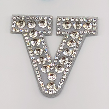 Load image into Gallery viewer, Rhinestone and Beaded Letters