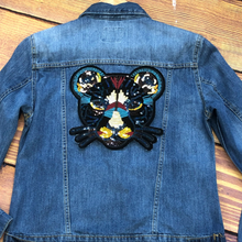 Load image into Gallery viewer, Sequin Tiger Head   Applique Patch