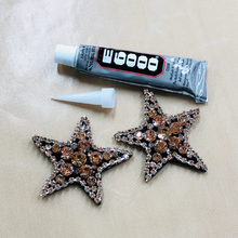Load image into Gallery viewer, Sequin 2 Piece Crystal Stars Applique Patch