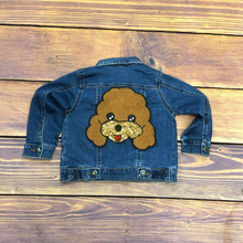 Load image into Gallery viewer, Puppy Dog Fluffy & Sequin Dog Applique Patch