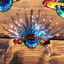 Load image into Gallery viewer, Planet Moon UFO Sequin Applique Patch