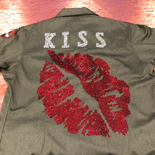 Load image into Gallery viewer, Stunning High-Quality 3" Crushed Rhinestone Hotfix Iron-on Letters