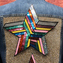 Load image into Gallery viewer, Sequin Star Patch