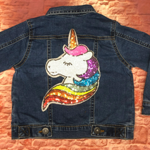 Load image into Gallery viewer, Sequin Unicorn Applique Patch