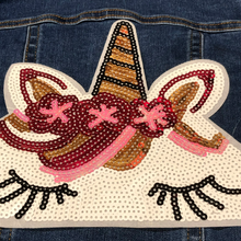 Load image into Gallery viewer, Sequin Unicorn Applique Patch