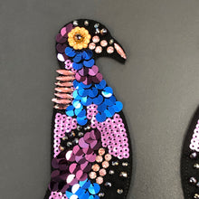 Load image into Gallery viewer, Large Handmade Parrot Bird Appliqué Patch