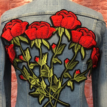 Load image into Gallery viewer, XL Flower Rose Applique Patch
