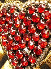 Load image into Gallery viewer, Crystal Rhinestone and Embroidered Love Heart Crown Applique Patch