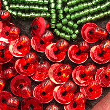 Load image into Gallery viewer, Handmade Strawberry Delicate Beaded Sequined Applique Patch