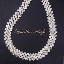 Load image into Gallery viewer, Diamond Rhinestone Hand Sew Chain Trimming