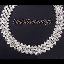 Load image into Gallery viewer, Diamond Rhinestone Hand Sew Chain Trimming