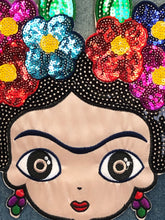 Load image into Gallery viewer, Frida Kahlo Patch  10" X 9" Applique Patch