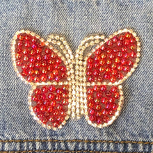Load image into Gallery viewer, Butterfly  Crystal Decal Iron On Patch