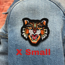 Load image into Gallery viewer, Tiger Embordered Applique Patch in 5 Sizes